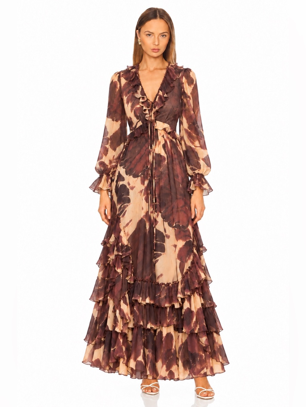 $725 NWT - Sold out on Revolve & Anthropologie Maxi Dress